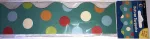 Borda decorativa - Dots on Turquoise